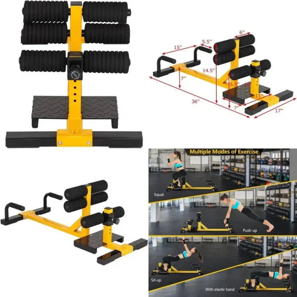 3-in-1 Multifunctional Squat Machine